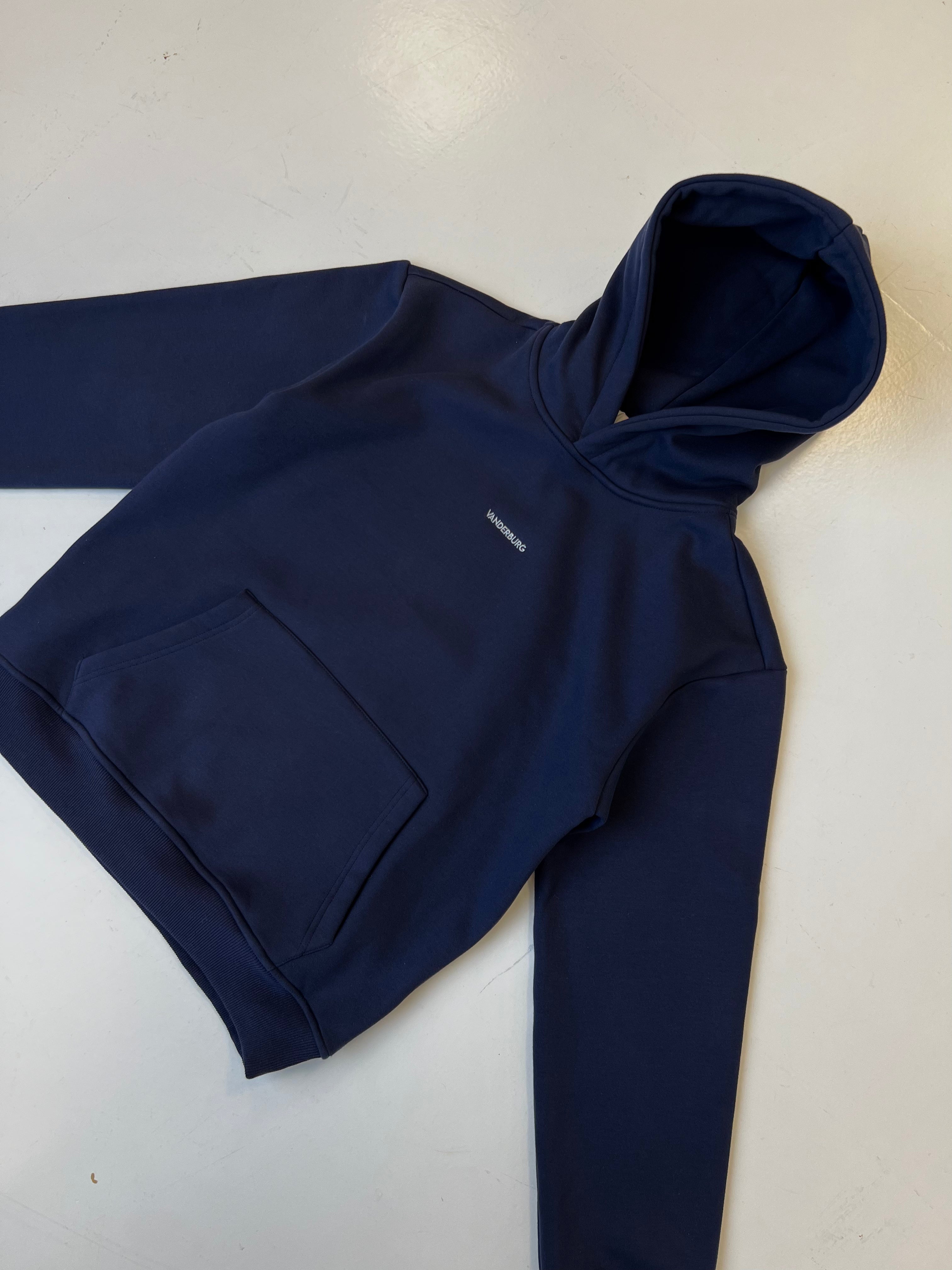 HEARTLINE HOODIE- NAVY BLUE